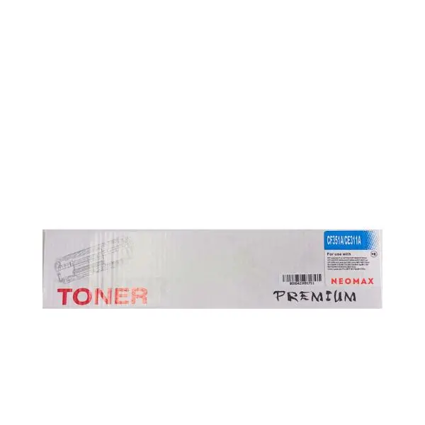 Тонер касета, NEOMAX, универсална, Cyan – съвместима с HP CE311A/CF351A, Color LaserJet CP1025/Pro 100 Color MFP M175a/M275a/Pro MFP M176/M177