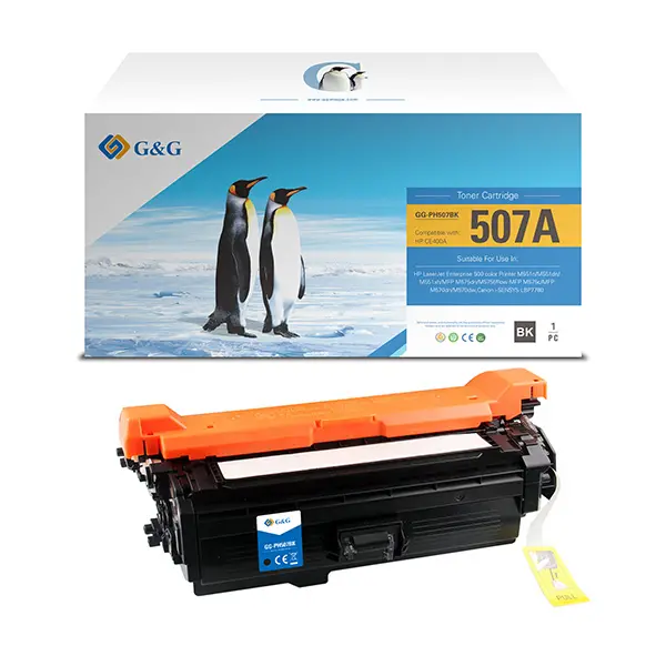 ΚΑΣΕΤΑ ΓΙΑ HP Color Laserjet Enterprise 500 M551 - /507A/ - Μαύρο - CE400A - PN NT-CH507QFBK - G&G