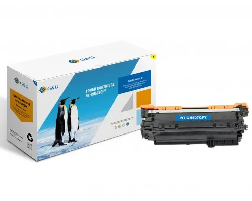 КАСЕТА ЗА HP Color Laserjet Enterprise 500 M551 - /507A/ - Yellow - CE402A - PN NT-CH507QFY - G&G