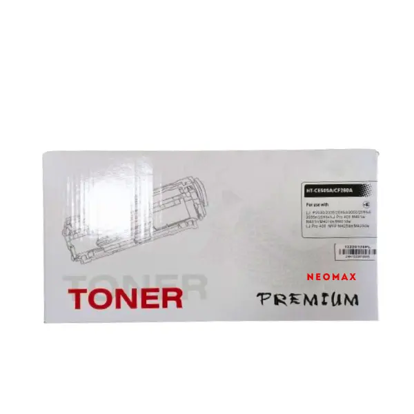 ΚΑΘΟΛΙΚΗ ΚΑΣΕΤΑ ΓΙΑ HP Laserjet Pro 400/M401/M425 series/P2035/P2050/P2055 - CRG-719 (CRG719)/CF280A/CE505A - Μαύρο - PN HT-CE505A - NEOMAX