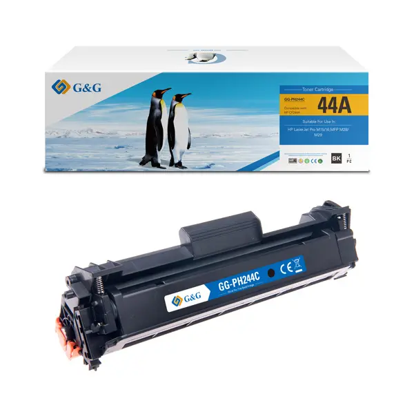 КАСЕТА ЗА HP Laserjet Pro M15A/M15W/MFP M28A/M28W - Black - WITH CHIP / С ЧИП - /44A/ - CF244A - PN NT-CH244C - G&G