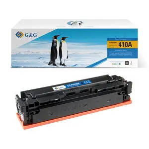 Κασέτα γραφίτη, G&G NT-PH410BK, Μαύρο – συμβατή με HP CF410A (410A), Color LaserJet Pro σειρά M452/MFP σειρά M477 - 1