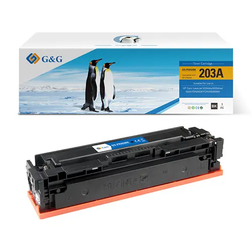 КАСЕТА ЗА HP Color LaserJet Pro M254nw/M254dw/MFP M280nw/MFP M281fdn/MFP M281fdw - /203A/ - Black - CF540A - PN NT-PH203BK - G&G