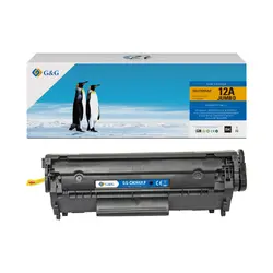 УНИВЕРСАЛНА КАСЕТА (JUMBO) ЗА HP Laserjet 1010/1012/1015/1018/1020/1022/M1319 MFP - Q2612A / CRG-703 (CRG703) / FX-10 (FX10)  - /12A/ - EXTRA HIGH CAPACITY - Black - PN NT-CH2612LF - G&G