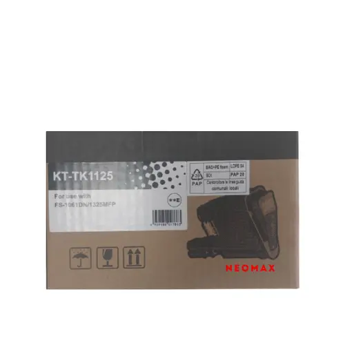 ΚΑΣΕΤΑ ΓΙΑ KYOCERA MITA FS1061DN/FS1325 MFP - Μαύρο - TK1125 (TK-1125) - 1T02M70NLV / 1T02M70NL0 - PN KT-TK1125 - NEOMAX - 1