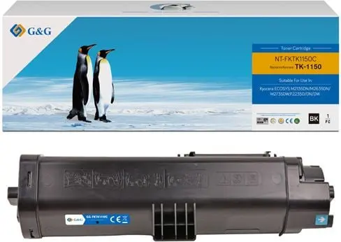 ΚΑΣΕΤΑ ΓΙΑ KYOCERA ECOSYS M2135DN/M2635DN/M2735DW/P2235D/DN/DW - TK1150 (TK-1150) - 1T02RV0NL0 - Black - PN NT-FKTK1150C - G&G - 1