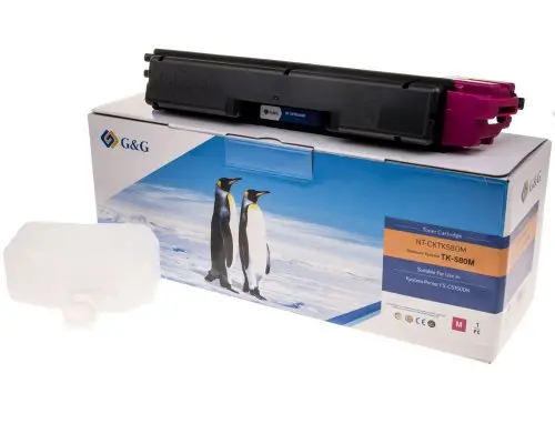 CARTUȘ PENTRU KYOCERA FS C5150DN - Magenta - TK580M (TK-580M) - PN NT-CKTK580M - G&G - 1