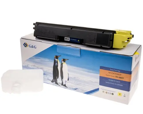 ΤΟΝΕΡ ΓΙΑ KYOCERA FS C5150DN - Κίτρινο - TK580Y (TK-580Y) - PN NT-CKTK580Y - G&G - 1
