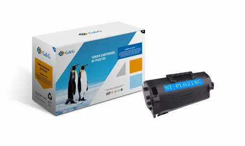 КАСЕТА ЗА LEXMARK MX710/MX711/MX810/MX811/MX812 series - HIGH CAPACITY - /622H/ - 62D2H00 - WITH CHIP / С ЧИП - Black - PN NT-PL621XC - G&G