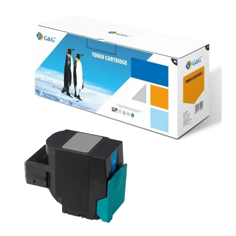 Κασέτα για LEXMARK OPTRA C 540/543/544/546/X 543/544/548 - Κυανό - C540H1CG - PN NT-CL540FC - G&G
