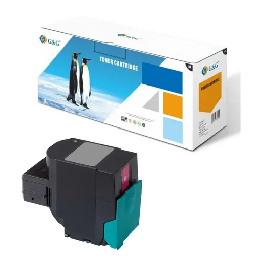 Κασέτα για LEXMARK OPTRA C 540/543/544/546/X 543/544/548 - Ματζέντα - C540H1MG - PN NT-CL540FM - G&G - 1