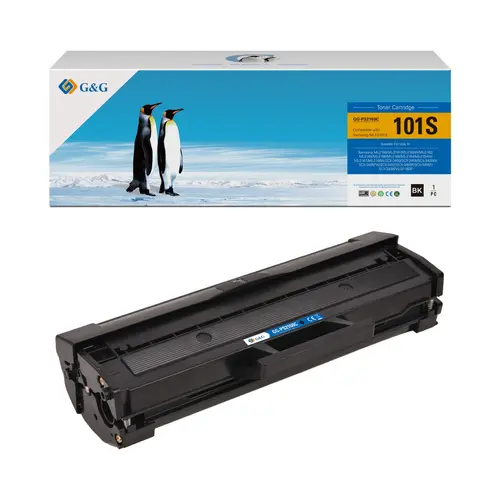 КАСЕТА ЗА SAMSUNG ML 2160/2162/2165/2165W/2168/SCX 3400/3400F/3405/3405F/3405FW/3405W/SF 760P - MLT-D101S (MLTD101S) - SU700A - Black - PN NT-PS2160C - G&G