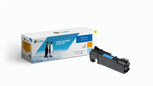 CARTUȘ PENTRU XEROX Phaser 6125/6125N - Galben - 106R01337 - PN NT-C6125Y/NT-CX6125Y - G&G - 1