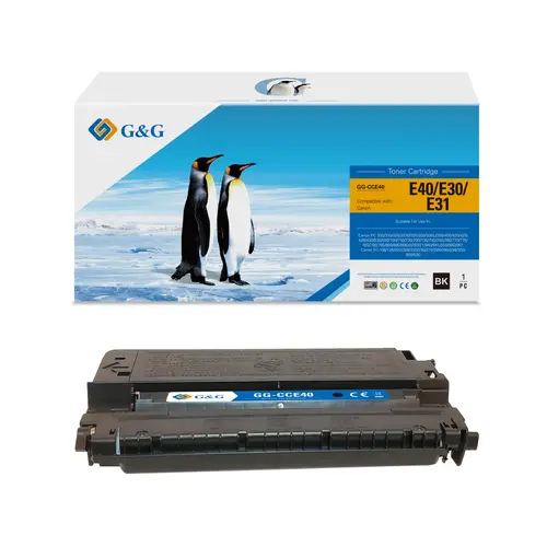 ΚΑΣΕΤΑ ΤΟΝΕΡ ΓΙΑ CANON FC 210/220/330/PC 700/800 - E30/E31/E40 - 1491A003[BA] - Μαύρο - PN NT-C0 E40/NT-CCE40 - G&G - 1