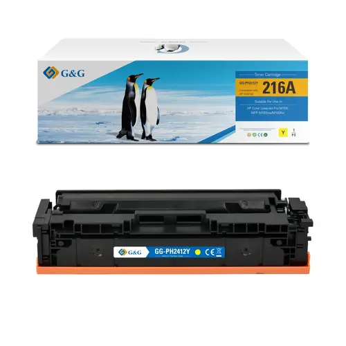 КАСЕТА ЗА HP Color Laserjet PRO M155/MFP M182nw/M183fw - Yellow - /216A/ -  W2412A - PN NT-PH2412Y - G&G