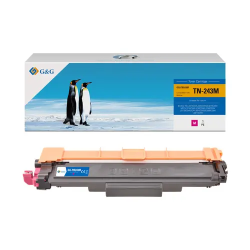 ΚΑΣΕΤΑ ΓΙΑ BROTHER TN243M (TN-243M) - Ματζέντα - PN NT-PB243M - G&G - 1