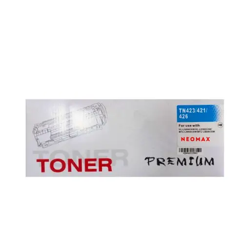 УНИВЕРСАЛНА КАСЕТА ЗА BROTHER HL L8260CDW/L8360CDW/MFC L8900CDW/L8690CDW - Cyan - TN423C (TN-423C)/TN421C (TN-421C)/TN426C (TN-426C) - PN BT-TN423C - NEOMAX