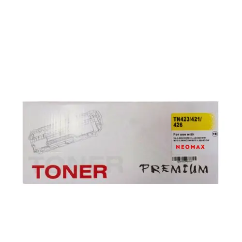 Cartuș universal pentru BROTHER HL L8260CDW/L8360CDW/MFC L8900CDW/L8690CDW - Galben - TN423Y (TN-423Y)/TN421Y (TN-421Y)/TN426Y (TN-426Y) - 1