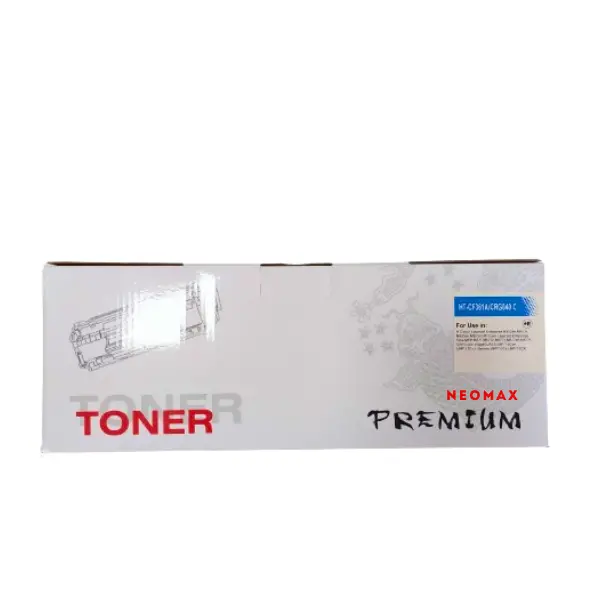 Κασέτα τόνερ, NEOMAX, καθολική, Cyan – συμβατή με HP CF361A και Canon CRG040C (CRG-040C), 0458C001, Color LaserJet Enterprise M552/M553/MFP M577