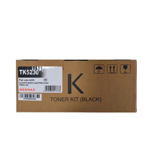 Cartuș pentru KYOCERA Ecosys M5521/M5521CDN/M5521CDW/P5021/P5021CDN/P5021CDW - Negru - TK5230K (TK-5230K) - PN KT-TK5230BK - NEOMAX