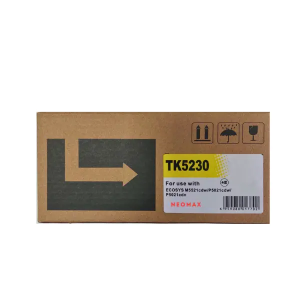 Κασέτα για KYOCERA Ecosys M5521/M5521CDN/M5521CDW)/P5021/P5021CDN/P5021CDW - Κίτρινο - TK5230Y (TK-5230Y) - PN KT-TK5230Y - NEOMAX