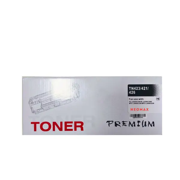 УНИВЕРСАЛНА КАСЕТА ЗА BROTHER HL 8260CDW/8360CDW/DCP L8410CDW/MFC L8690CDW/L8900CDW - Black - TN423BK (TN-423BK)/TN421BK (TN-421BK)/TN426BK (TN-426BK) - PN BT-TN423B - NEOMAX