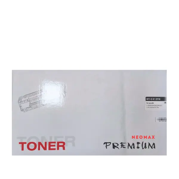 УНИВЕРСАЛНА КАСЕТА ЗА HP Laserjet 5000/Canon LBP1610/LBP1620)/LBP1810/LBP1820 - C4129X / EP-62 (EP62) - HIGH CAPACITY - Black - PN HT-C4129X - NEOMAX