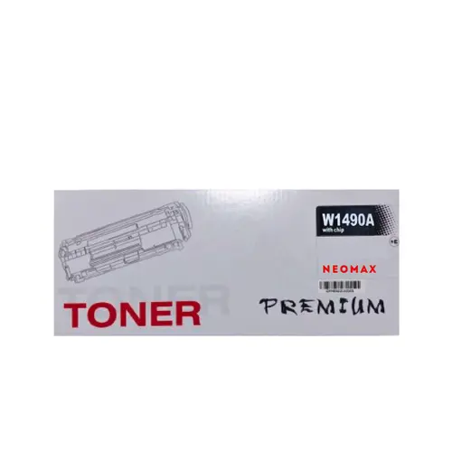 Κασέτα τόνερ, NEOMAX, με chip, Μαύρο – συμβατή με HP W1490A (149A), LaserJet Pro 4002/MFP 4102 - 1