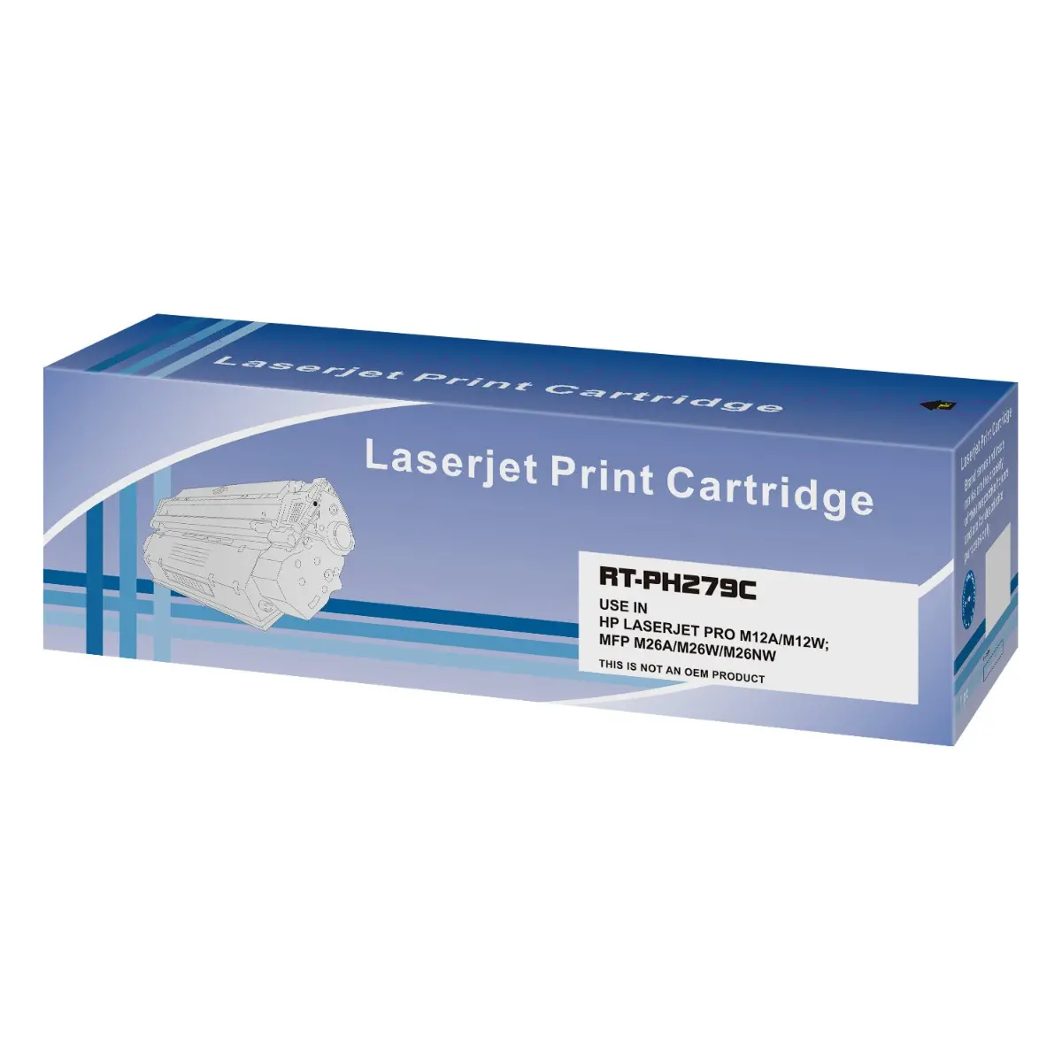 КАСЕТА ЗА HP Laserjet Pro M12A/M12W/MFP M26A/M26W/M26NW - /79A/ - CF279A - Black - PN RT-PH279C - BLUE BOX
