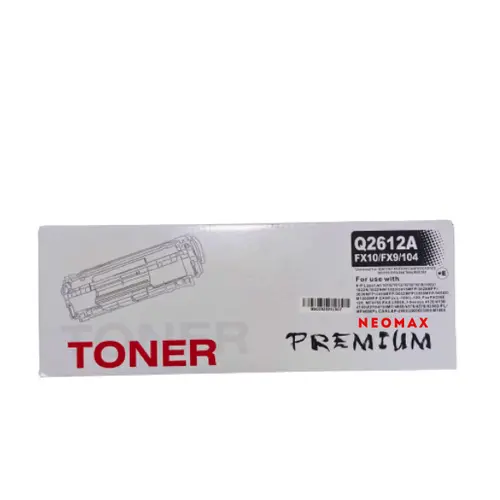 УНИВЕРСАЛНА КАСЕТА ЗА HP Laserjet 1010 - HP Q2612A/CANON CRG-703 (CRG703)/FX-10 (FX10)/FX-9 (FX9) - Black - PN HT-Q2612A - NEOMAX