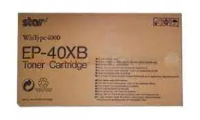 ТОНЕР КАСЕТА ЗА STAR MICRONICS WINTYPE 4000 - Black - PN EP-40XB / EP40XB / 87339430 - OUTLET - 4000к