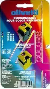 Φυσίγγιο για OLIVETTI JP 790/792/795/883 - Πακέτο 2 τεμαχίων - CMYK - OUTLET - PN B0045 - 1