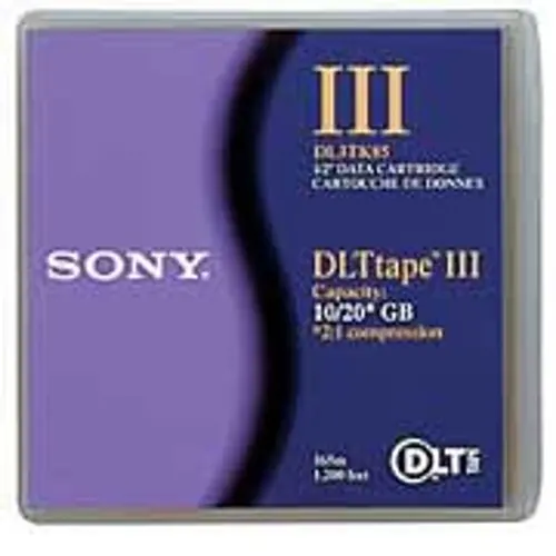 DLT КАСЕТА SONY DLT III / TK-85 - (10 / 20 GB) - OUTLET