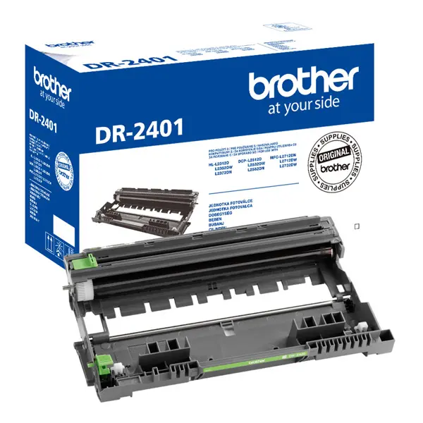 БАРАБАННА КАСЕТА ЗА BROTHER DCP L2512D/L2532DW/L2552DN/HL L2312D/L2352DW/L2372DN/MFC L2712DN/L2712DW/L2732DW/L2752DW - DRUM UNIT - Black - PN DR2401 (DR-2401)