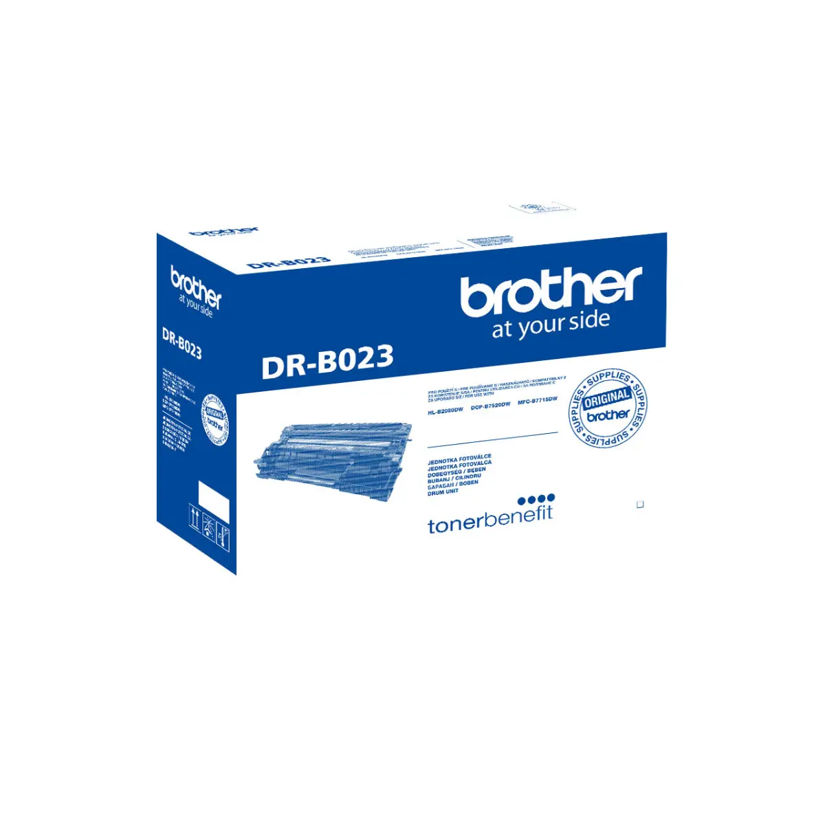 БАРАБАННА КАСЕТА ЗА BROTHER HL B2080DW/DCP B7520DW/MFC B7715DW - DRUM UNIT - Black - PN DRB023 (DR-B023)