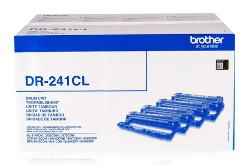 КОМПЛЕКТ 4 БАРАБАННИ КАСЕТИ ЗА BROTHER HL 3140CW/3170CDW - 4 PCS DRUM UNITS - PN DR241CL (DR-241CL)