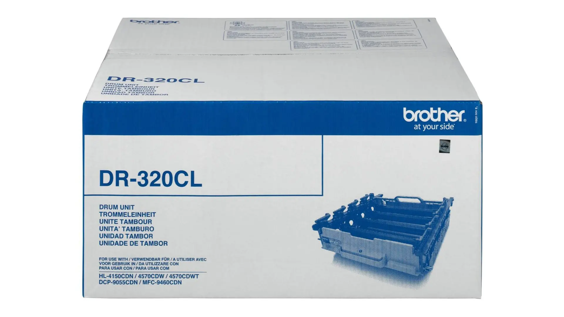ΚΑΣΕΤΑ ΤΥΜΠΑΝΟΥ ΓΙΑ BROTHER HL 4150CDN/4570CDW/MFC 9460CDN - C/M/Y/K - ΜΟΝΑΔΑ ΤΥΜΠΑΝΟΥ - PN DR320CL (DR-320CL)