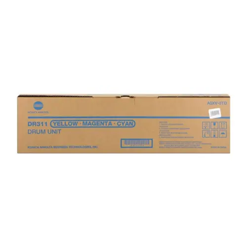 БАРАБАННА КАСЕТА ЗА KONICA MINOLTA BIZHUB C220/C280/C360 - C/M/Y - Use One for Each Color - DRUM UNIT - DR-311 (DR311) - PN A0XV0TD