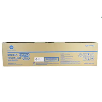 БАРАБАННА КАСЕТА ЗА KONICA MINOLTA BIZHUB C227/C287 - Black - DRUM UNIT - DR214K (DR-214K) -  PN A85Y0RD