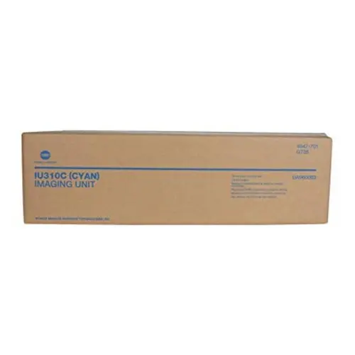 ΚΑΣΕΤΑ ΤΥΜΠΑΝΟΥ ΓΙΑ KONICA MINOLTA BIZHUB C350/C351/C450 - Κυανό - Τύμπανο - IU310C (IU-310C) - PN 4047-703 - 1
