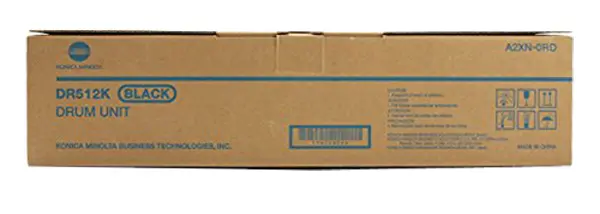 БАРАБАННА КАСЕТА ЗА KONICA MINOLTA BIZHUB C224/C284/C364/C454/C554 - Black - DRUM UNIT - DR-512K (DR512K) - PN A2XN0RD
