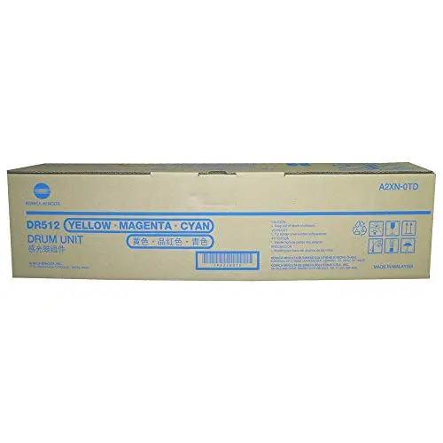 ΚΑΣΕΤΑ ΤΥΜΠΑΝΟΥ ΓΙΑ KONICA MINOLTA BIZHUB C224/C284/C364/C454/C554 - Έγχρωμο - Τύμπανο - DR-512COL (DR512COL) - PN A2XN0TD
