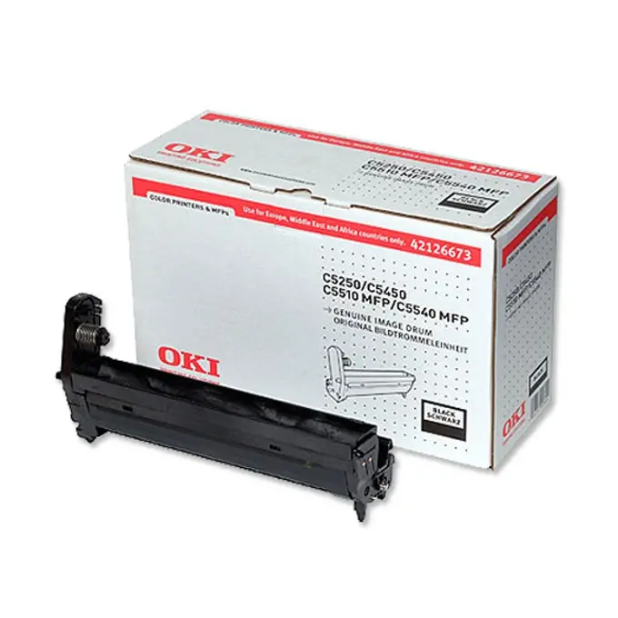 ΚΑΣΕΤΑ ΤΥΜΠΑΝΟΥ ΓΙΑ OKI C5250/C5450/C5510 MFP/MC5540 MFP - Μαύρο - Τύμπανο - PN 42126673
