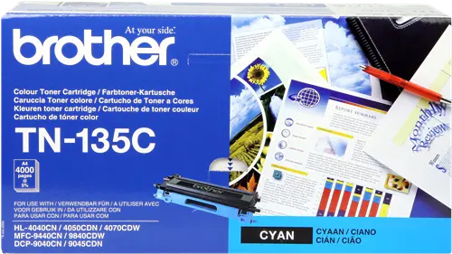 ΚΑΣΕΤΑ ΓΙΑ BROTHER HL 4040CN/4050CDN/4070VDW/DCP 9040CN/9045CDN/MFC 9440CN/9840CDW - Κυανό - PN TN135C (TN-135C) - 1