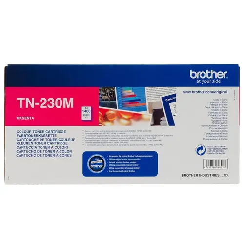 ΚΑΣΕΤΑ ΓΙΑ BROTHER HL 3040CN/3070CW/DCP 9010CN/MFC 9120CN/9320CW - Ματζέντα - PN TN230M (TN-230M) - 1