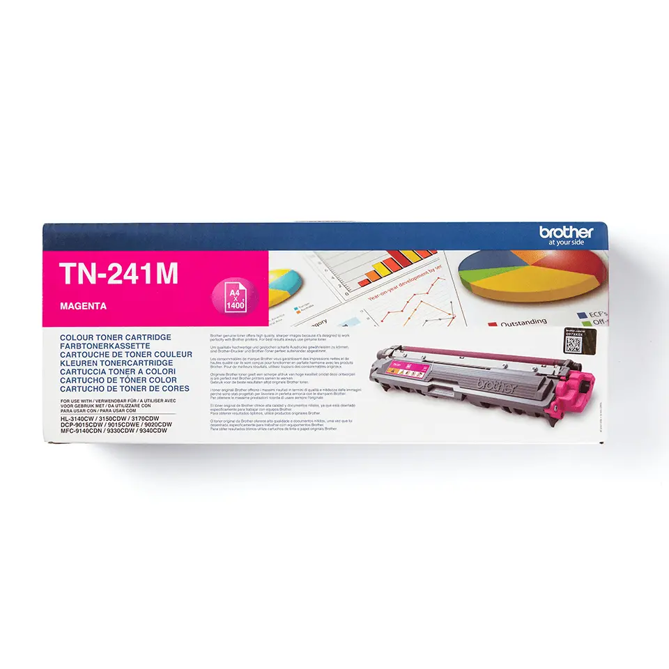 ΚΑΣΕΤΑ ΓΙΑ BROTHER HL 3140CW/3170CDW - Ματζέντα - PN TN241M (TN-241M)