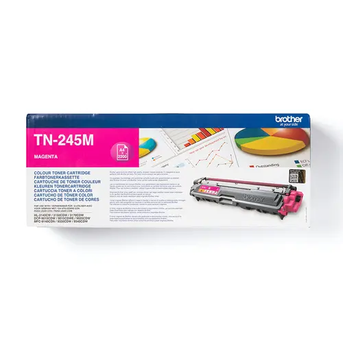 ΚΑΣΕΤΑ ΓΙΑ BROTHER HL 3140CW/3170CDW - Ματζέντα - PN TN245M (TN-245M) - 1