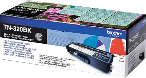 КАСЕТА ЗА BROTHER HL 4150CDN/4570CDW/MFC 9460CDN - Black - PN TN320BK (TN-320BK)