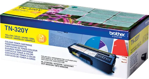 Κασέτα για BROTHER HL 4150CDN/4570CDW/MFC 9460CDN - Κίτρινο - PN TN320Y (TN-320Y)