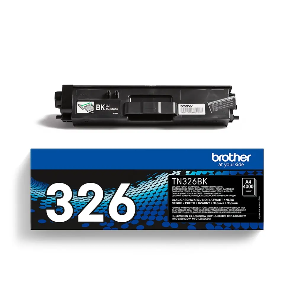 КАСЕТА ЗА BROTHER HL L8250CDN/L8350CDW/MFC L8650CDW/L8850CDW/DCP L8400CDN/L8450CDW - HIGH CAPACITY - Black - PN TN326BK (TN-326BK)